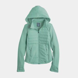 Tek Gear Women's River Moss Mixed Media Lightweight Jacket